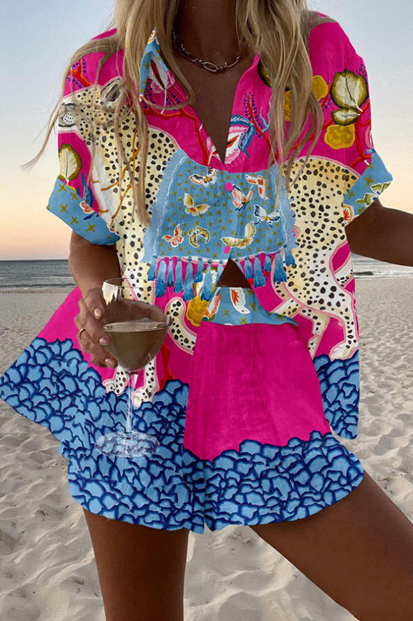 Norellia | Conjunto corto ligero y versátil para el verano para Mujer