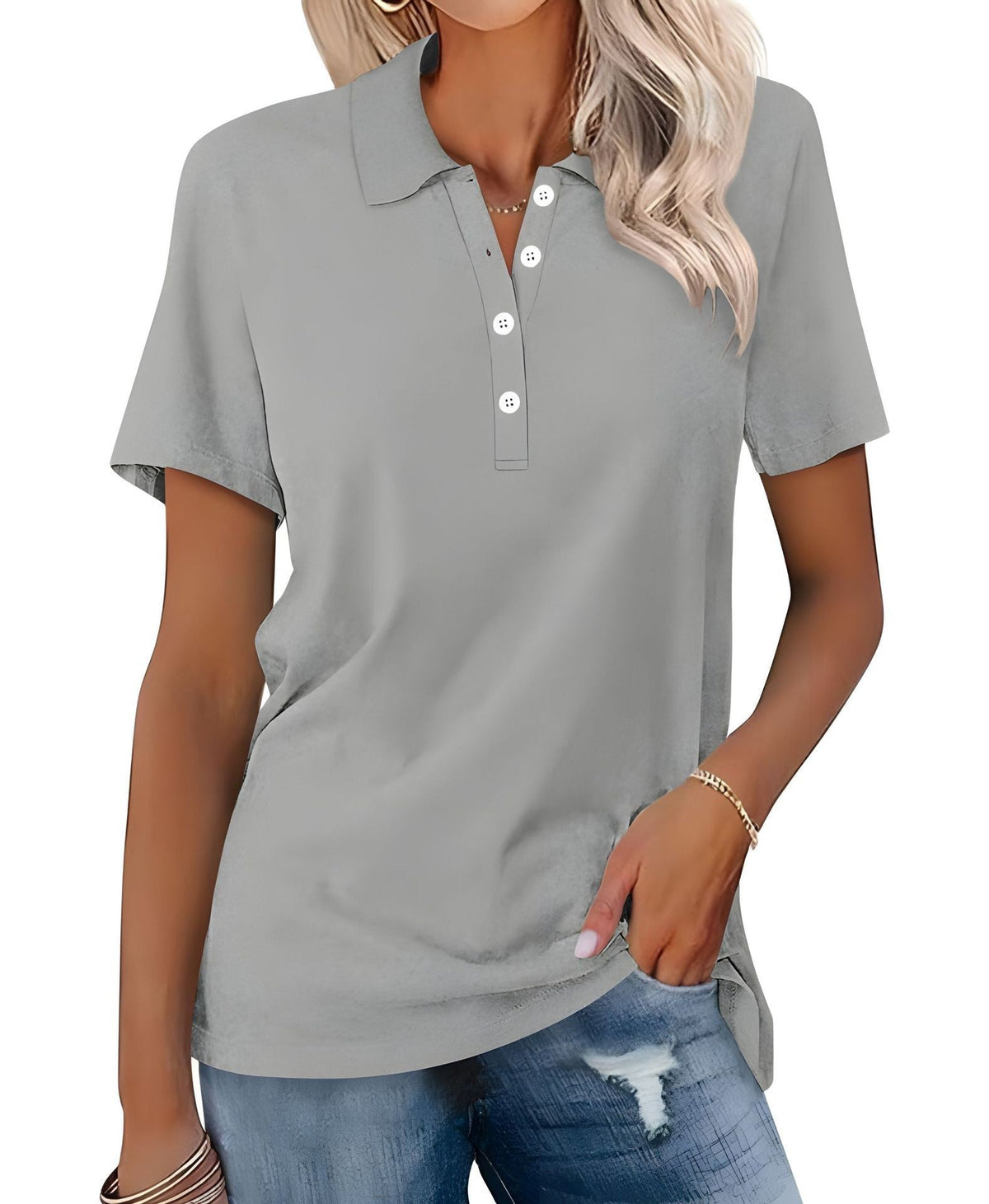 Julia - Polo transpirable elegante