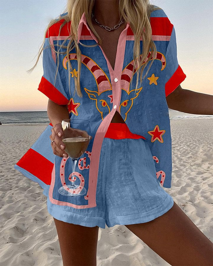Jorelle | Conjunto de Mujer corto ligero de verano