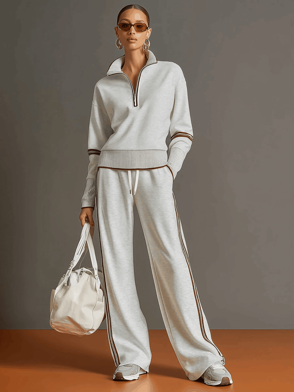 Marietta | Blusa y pantalón con piernas anchas para Mujer