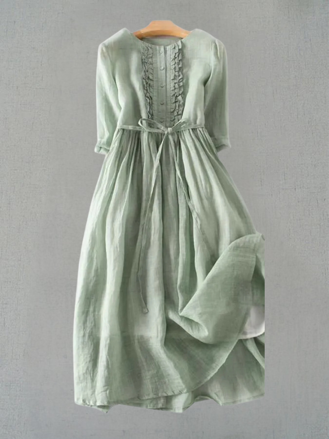 Arya - Vestido vintage con elegancia atemporal para Mujer