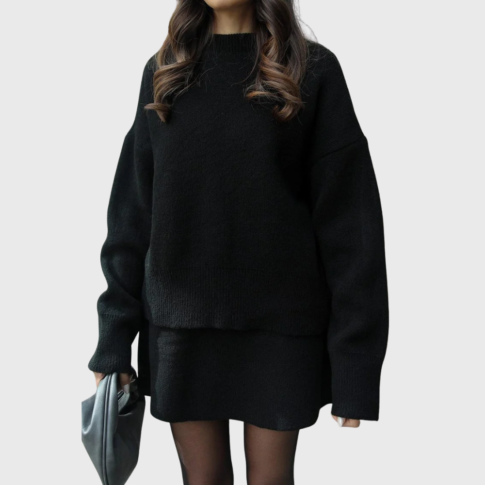 Conjunto de punto acogedor