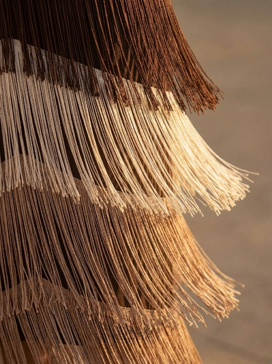 Salvia - Vestido Flecos para Mujer