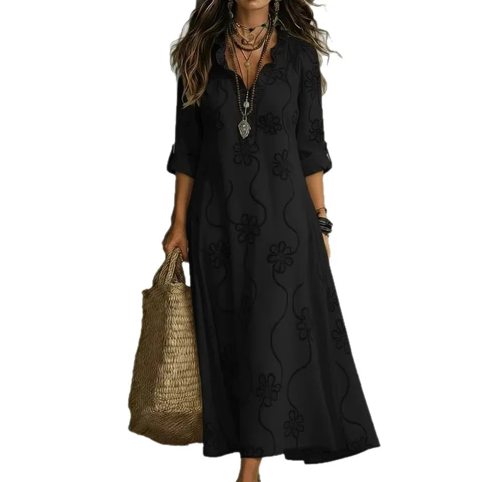 Bobbie - Vestido Maxi Floral para Días de Verano para Mujer