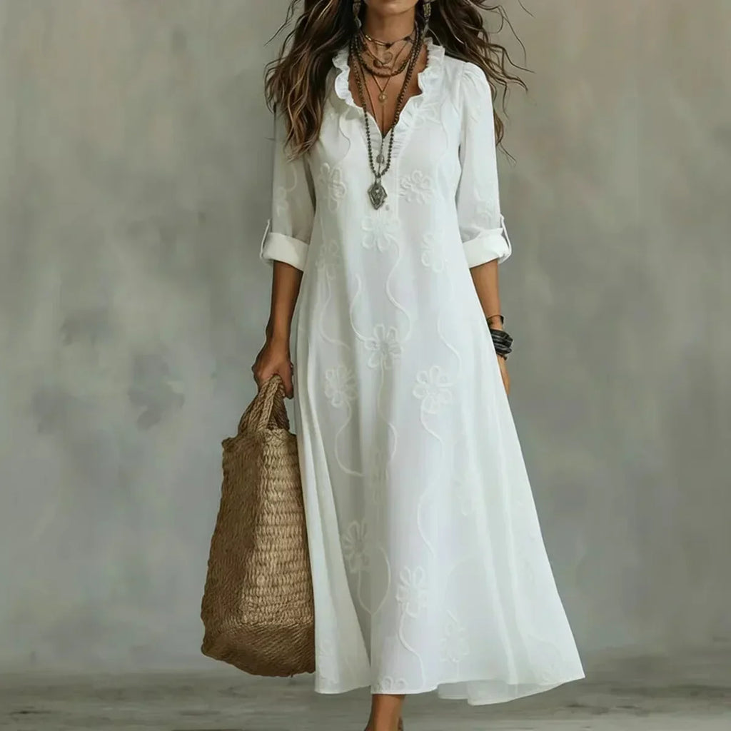 Bobbie - Vestido Maxi Floral para Días de Verano para Mujer