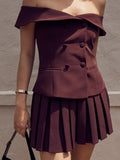Conjunto Ivette™ Elegante con Detalles Plisados