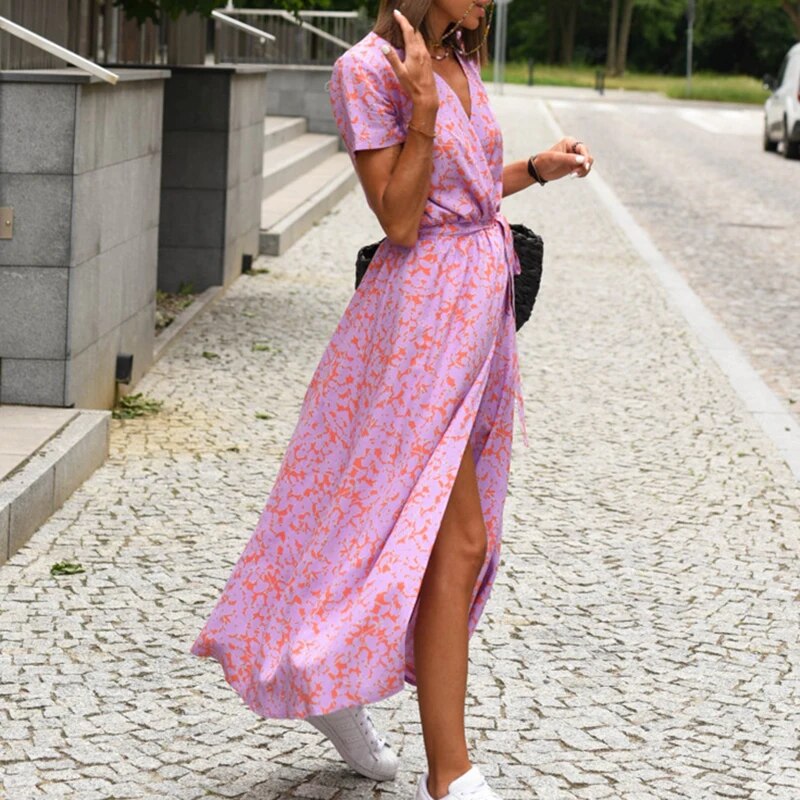 Anna -  Vestido de Mujer con estampado floral primavera/verano