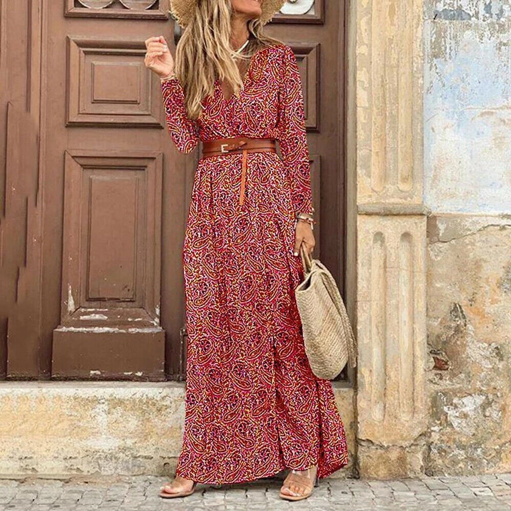 Carol - Vestido bohemio para mujer