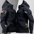 Chamarra táctica militar impermeable para hombre