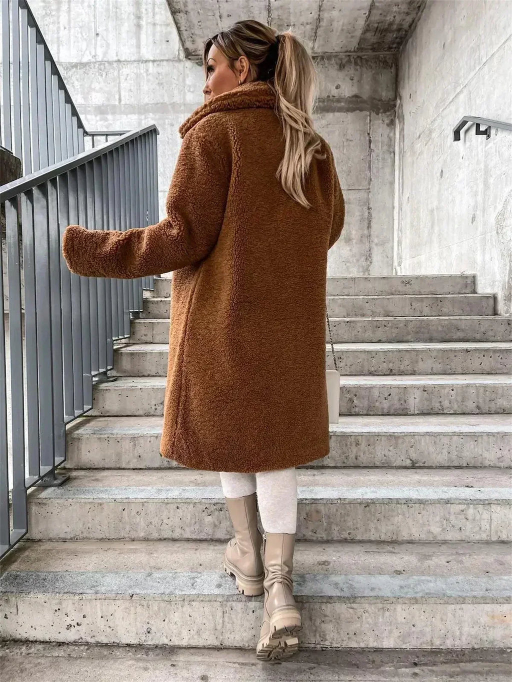 Jessica - Abrigo de peluche