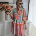 Kiki | Elegante vestido midi de primavera