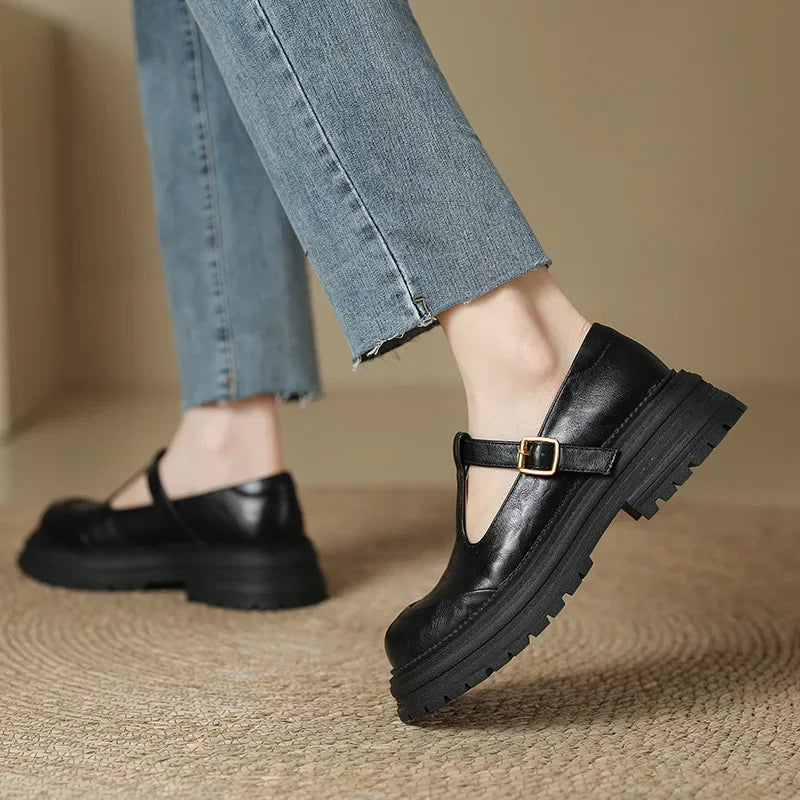 Mary Janes - Zapatos elegantes de cuero