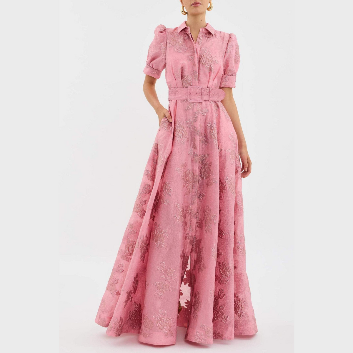 Beatrice | Vestido elegnte con mangas abombadas para Mujer