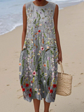 Cara | Vestido de verano ligero y sin mangas para Mujer