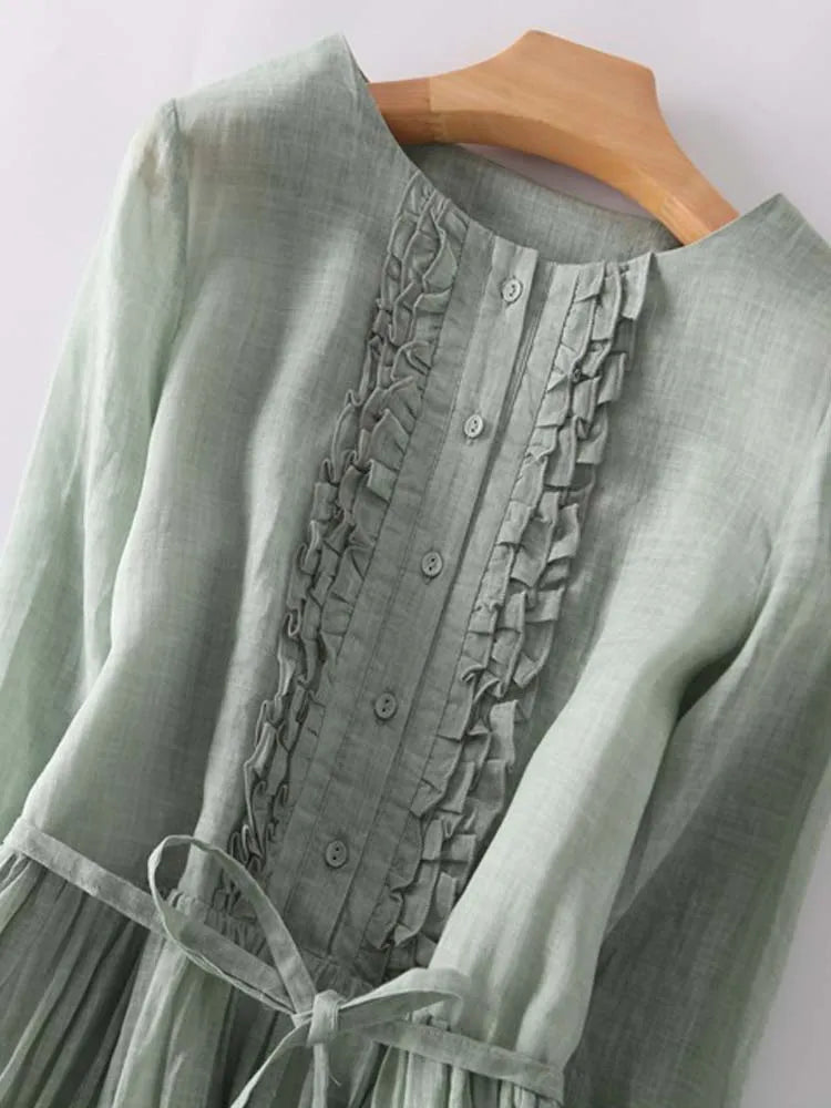 Arya - Vestido vintage con elegancia atemporal para Mujer