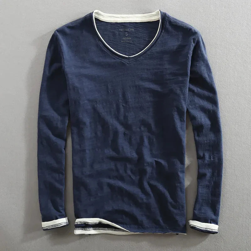 Lenoir™ | Camisa de algodón de manga larga
