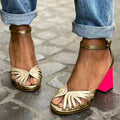 Soise™ | Sandalias clásicas de punta abierta con tira al tobillo