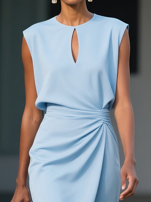 María | Vestido de Mujer midi de diseño