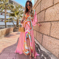 Daria - Túnica Kaftan de Vacaciones para Mujer