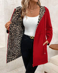 Vivianne - Abrigo reversible mujer con capucha para Mujer