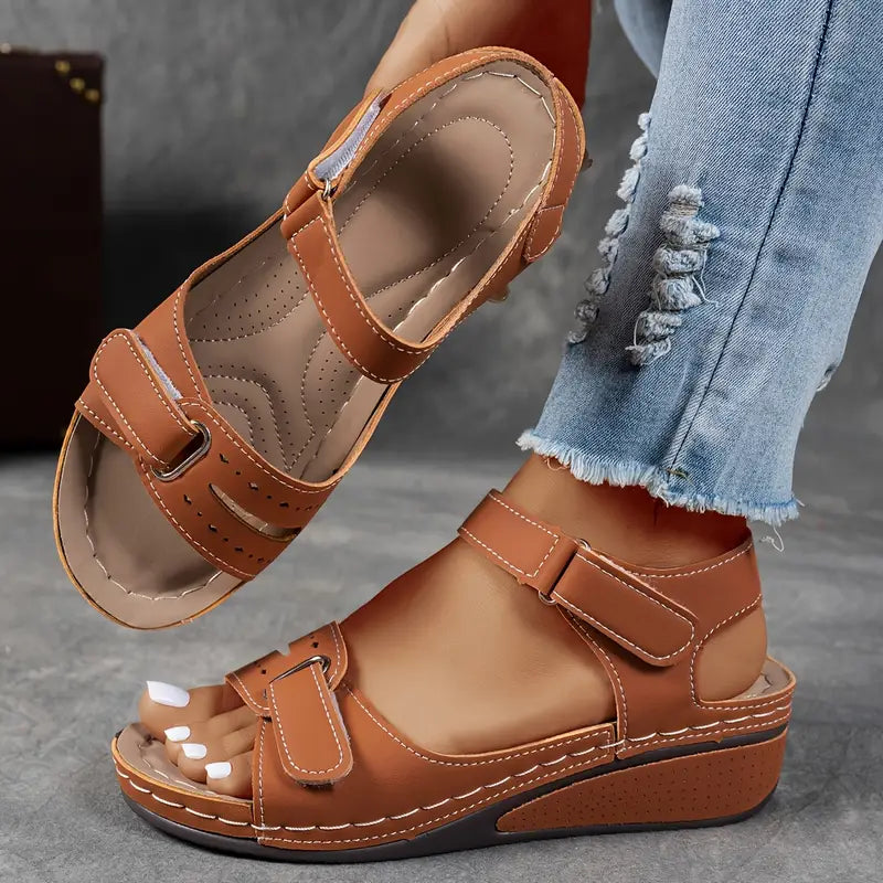 Veera - Sandalias ortopédicas de cuña para Mujer
