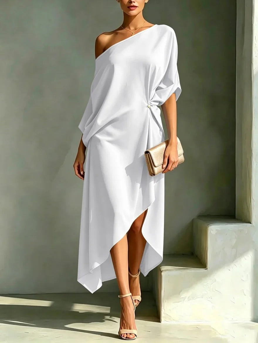 Camila | Vestido asimétrico elegante para Mujer