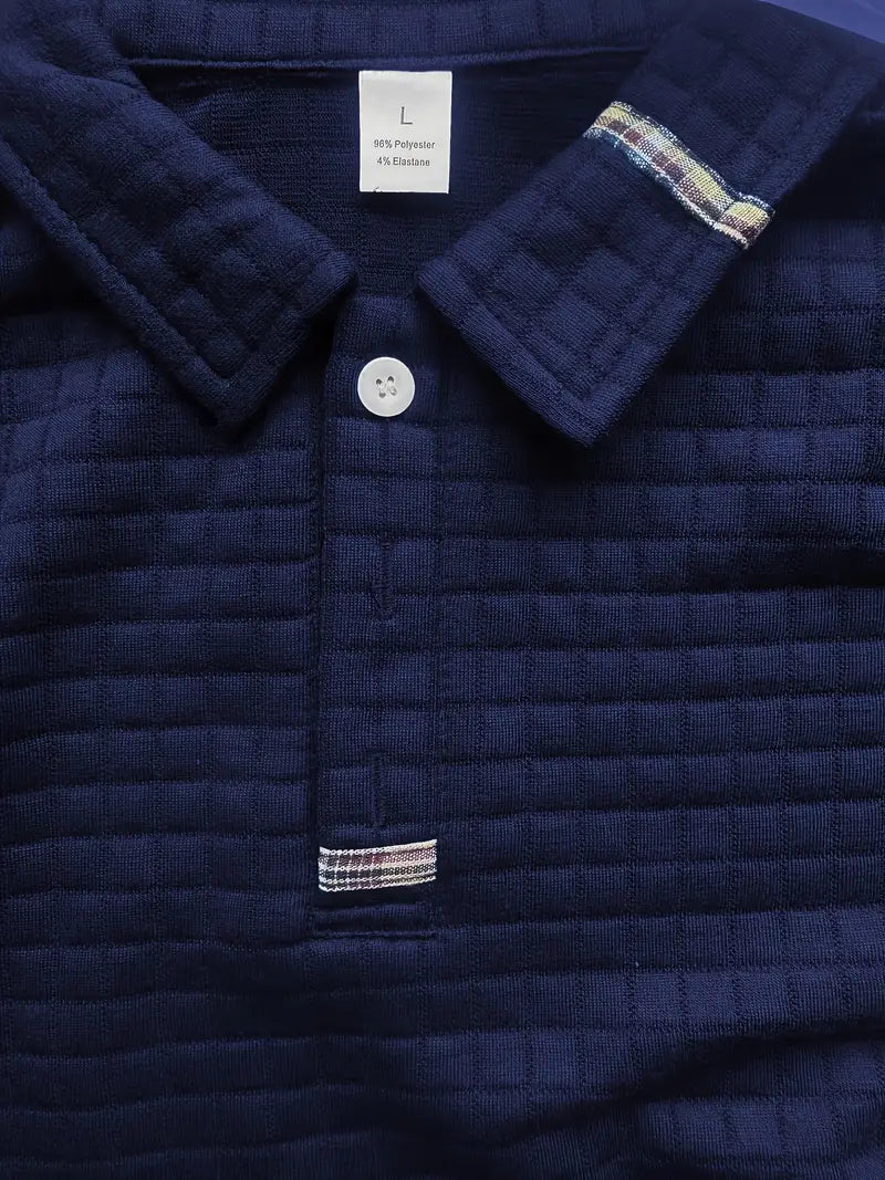 STEVEN - POLO DE TELAS ESTRUCTURADAS