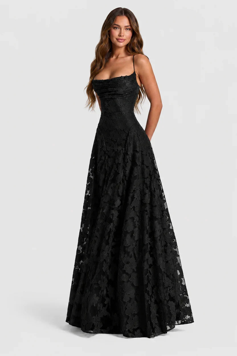 Rhoda – Elegancia fluida en un estilo maxi atemporal para Mujer