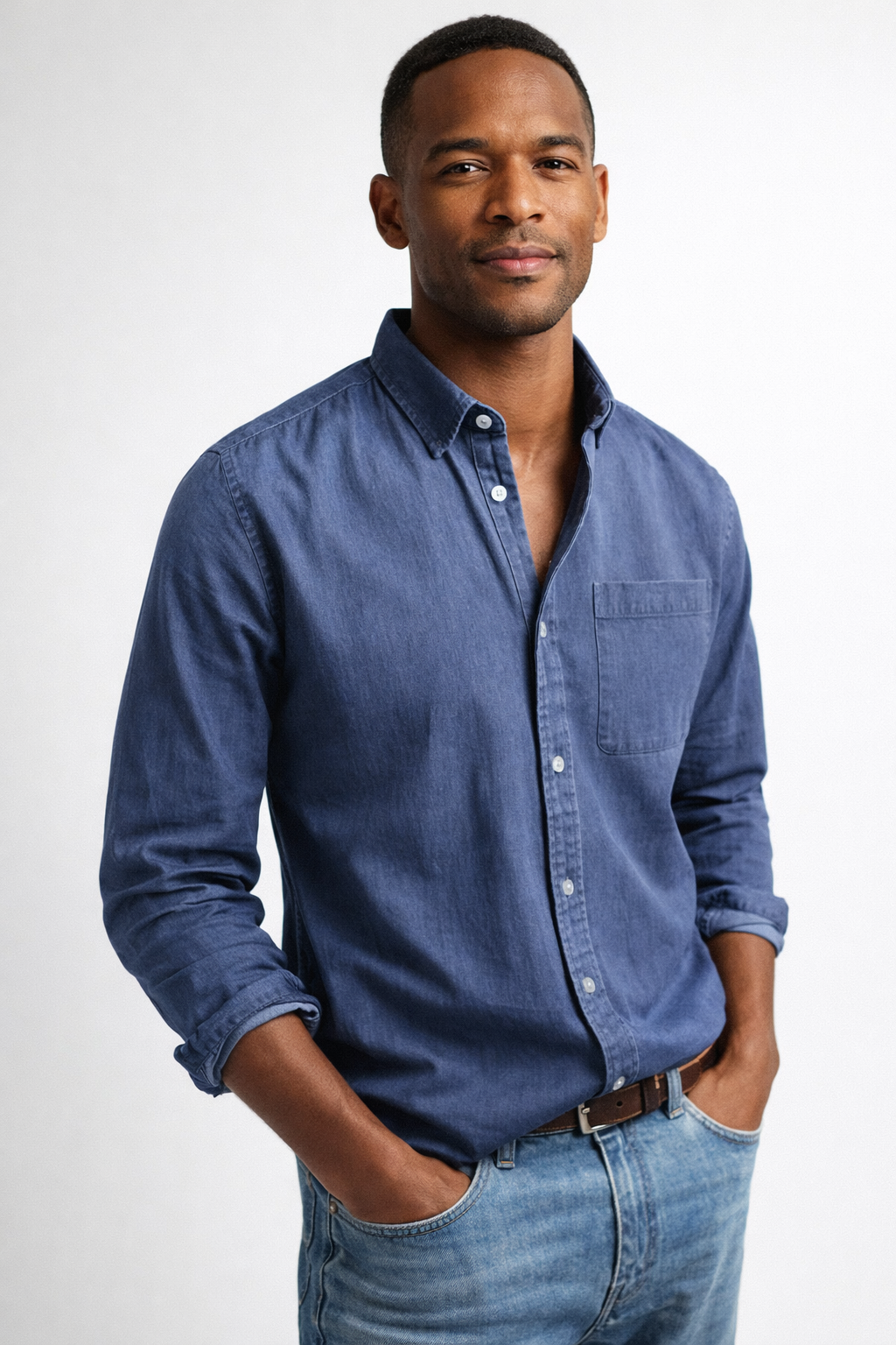 Keldros - Camisa casual para Hombre