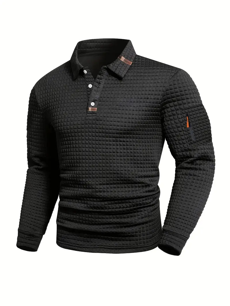 STEVEN - POLO DE TELAS ESTRUCTURADAS