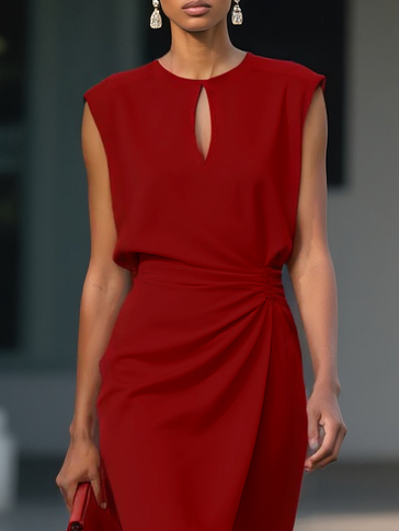 María | Vestido de Mujer midi de diseño