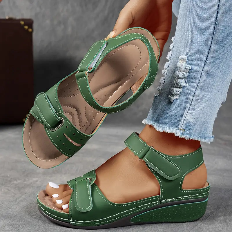 Veera - Sandalias ortopédicas de cuña para Mujer