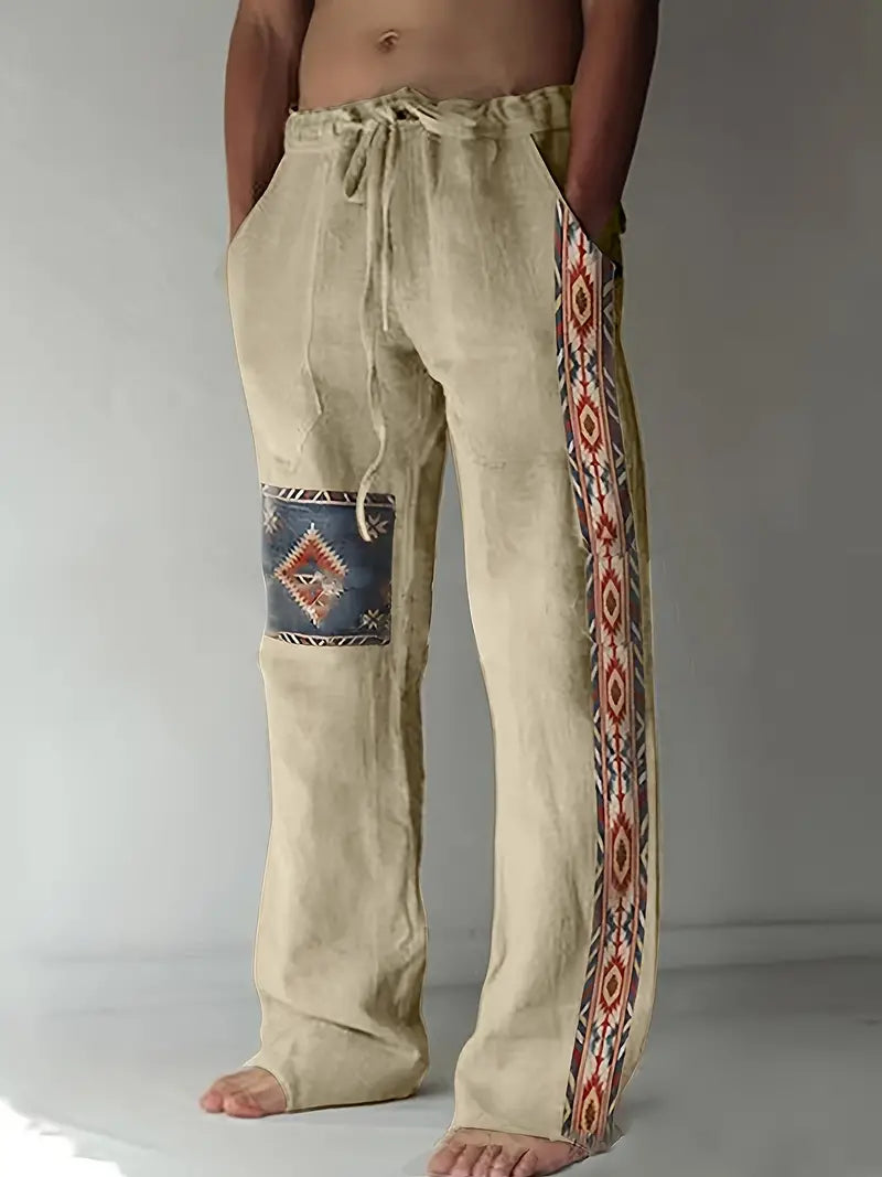 Hendrik™ | Pantalones étnicos de corte cómodo