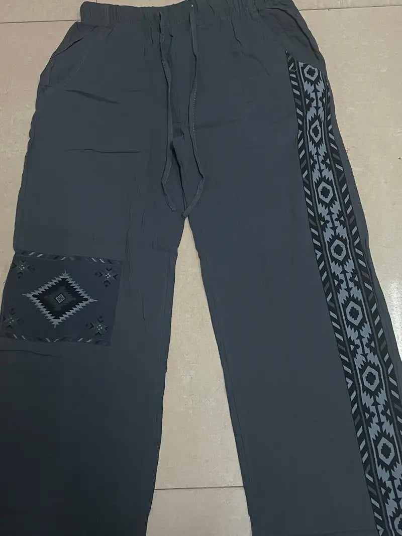 Hendrik™ | Pantalones étnicos de corte cómodo