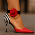 Angela | Tacones Elegancia Floral para Mujer