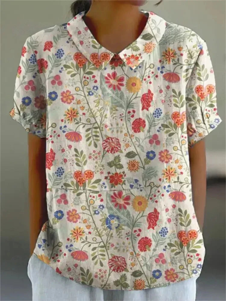 Ragnhild™ | Camisa floral