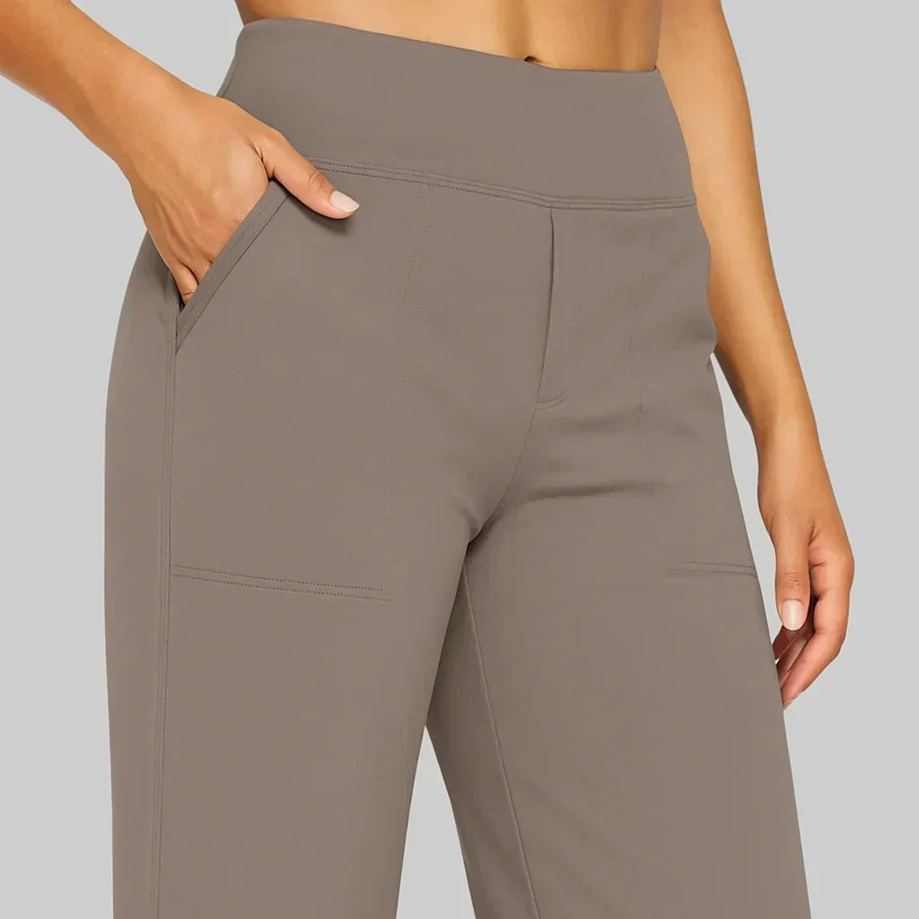 Calista | Pantalones elegantes en jersey suave