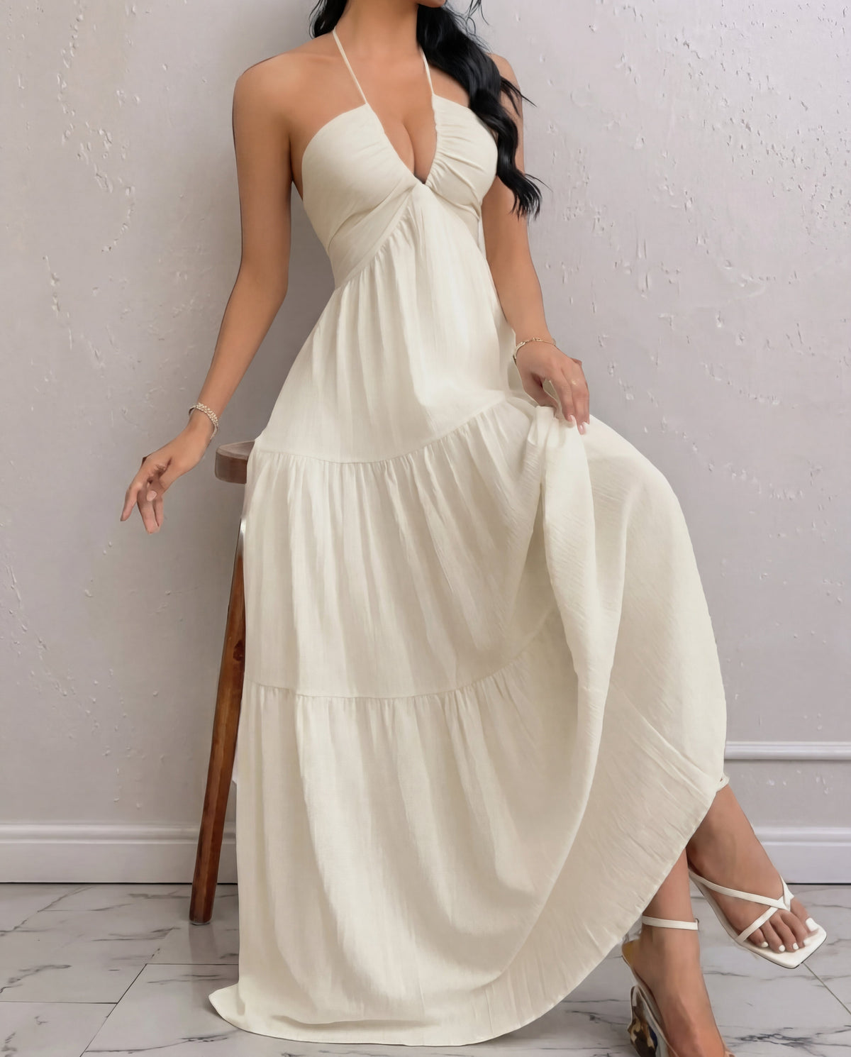 Alba - Vestido Verano Esencial para Mujer