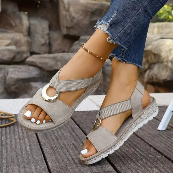 Zéphiriane | Sandalias de Soporte Ajustado Elegante para Mujer