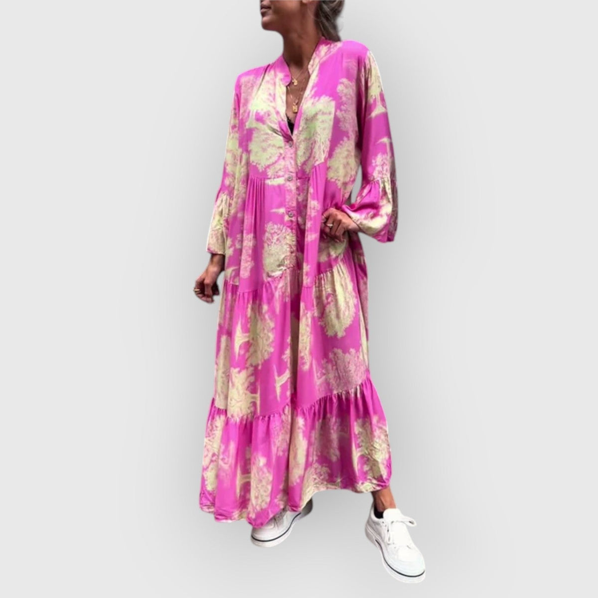 Mirone™ | Vestido largo floral