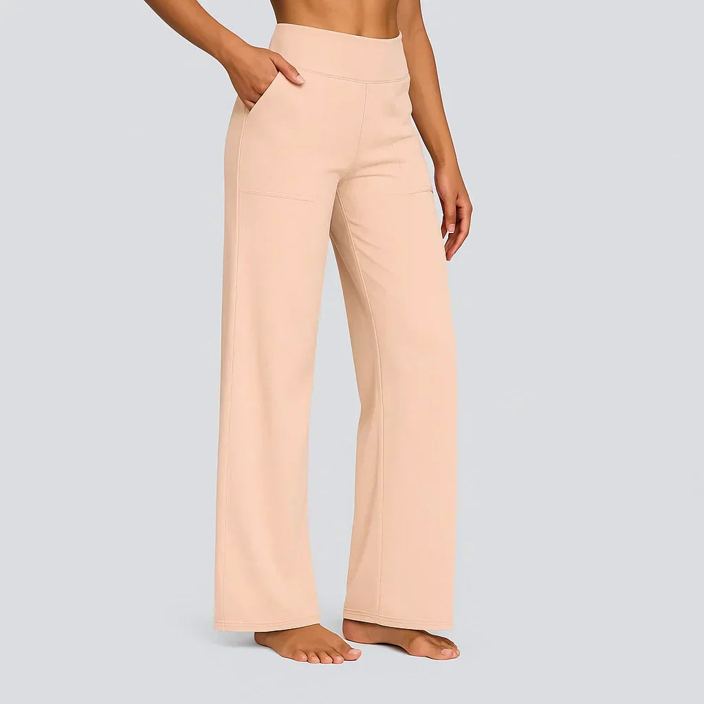 Calista | Pantalones elegantes en jersey suave