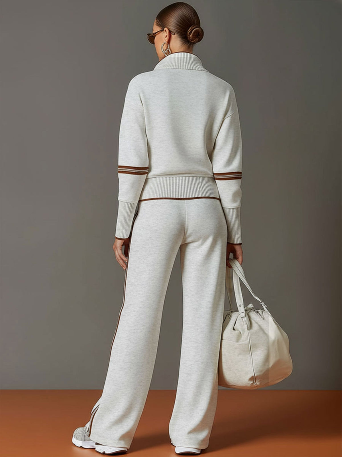 Marietta | Blusa y pantalón con piernas anchas para Mujer