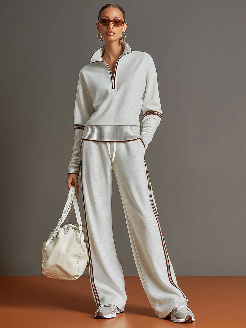 Marietta | Blusa y pantalón con piernas anchas para Mujer
