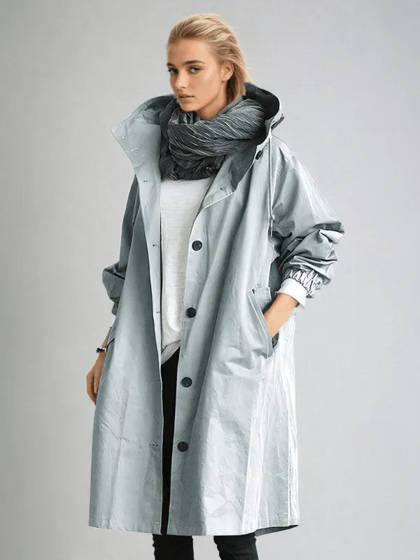 Vanessa - Gabardina impermeable Premium para Mujer
