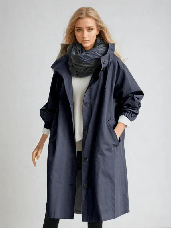 Vanessa - Gabardina impermeable Premium para Mujer