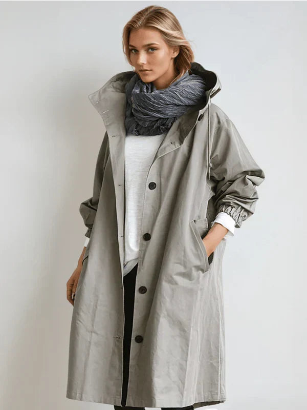 Vanessa - Gabardina impermeable Premium para Mujer