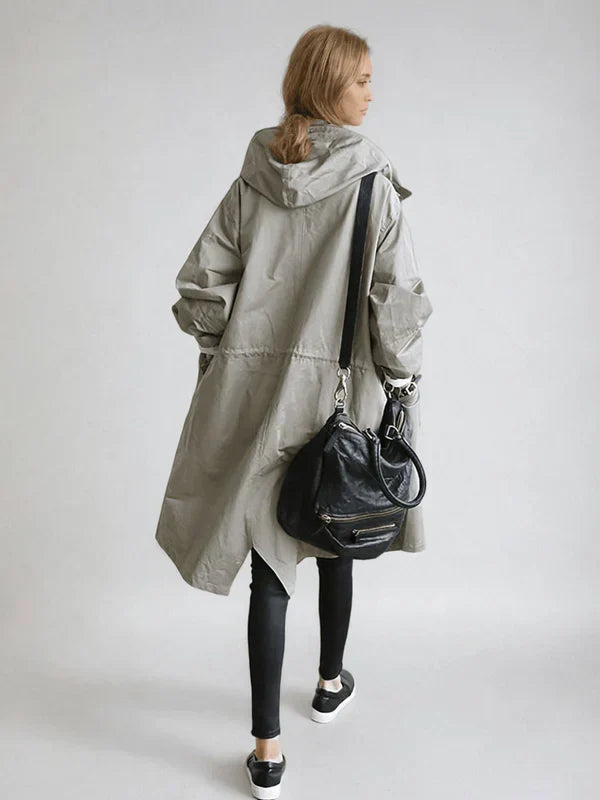 Vanessa - Gabardina impermeable Premium para Mujer