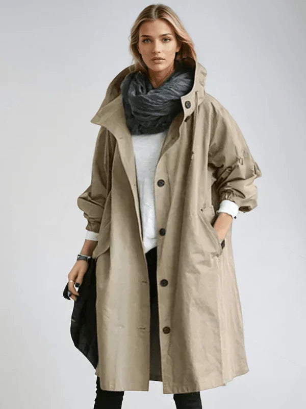 Vanessa - Gabardina impermeable Premium para Mujer