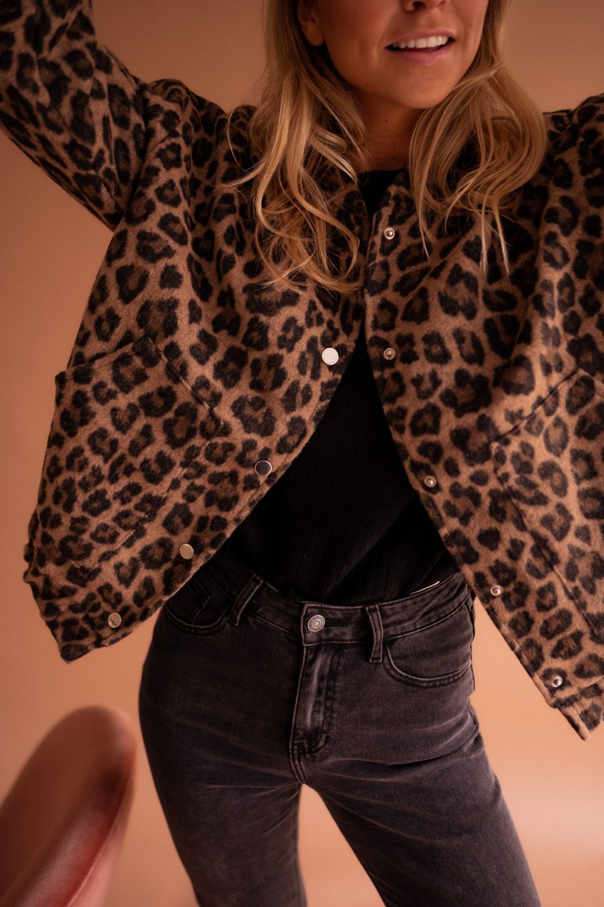 Charlene | Chamarra Leopardo