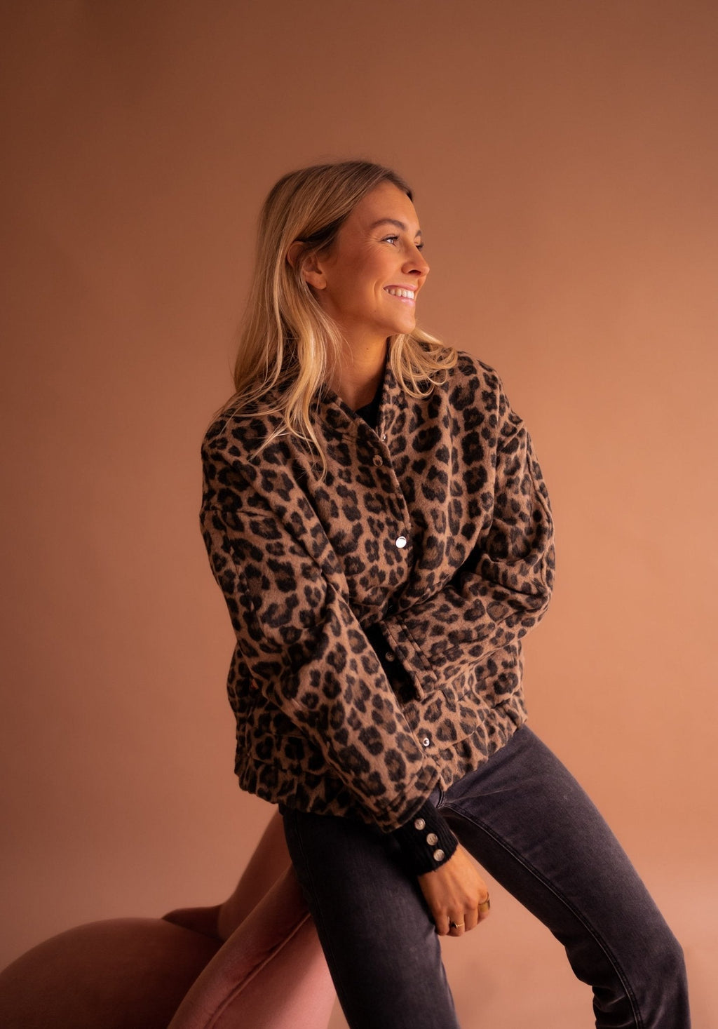Charlene | Chamarra Leopardo